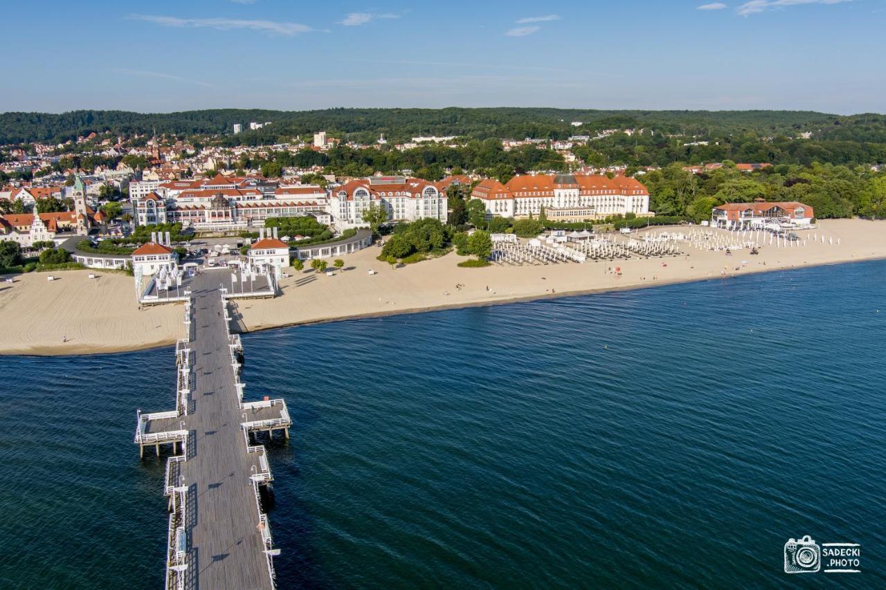 Plaza Lejlighed Sopot Eksteriør billede